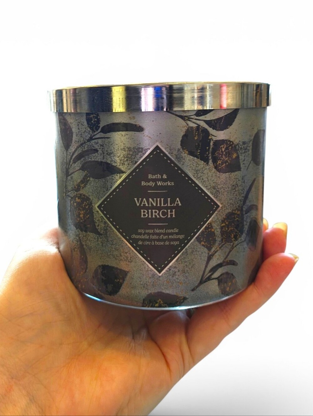 New Bath & Body Works Vanilla Birch Candle - 3 Wick Candle
